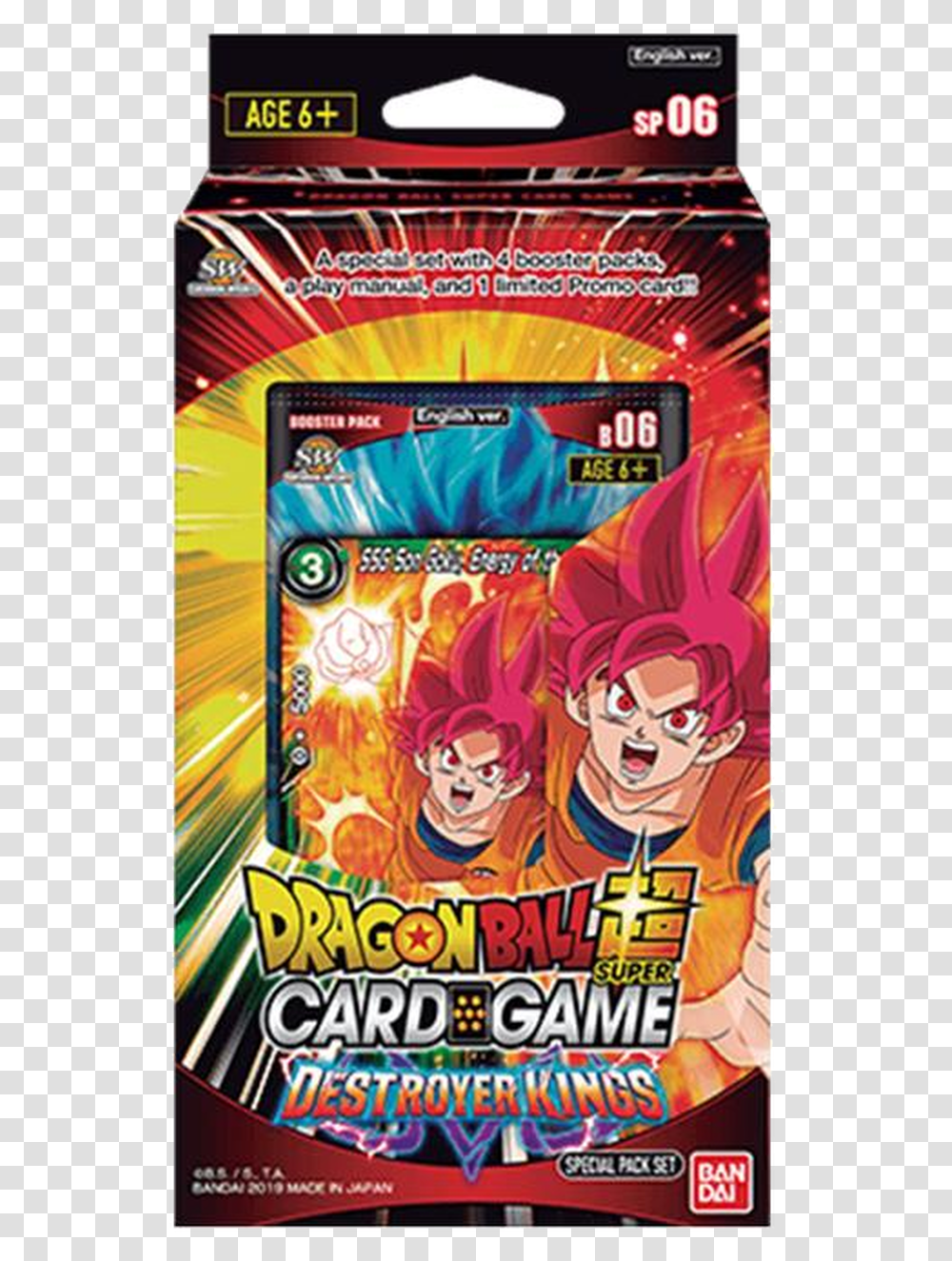 Dragon Ball Super Destroyer Kings Special Pack Set Dragon Ball Super Destroyer Kings, Flyer, Advertisement, Brochure, Outdoors Transparent Png