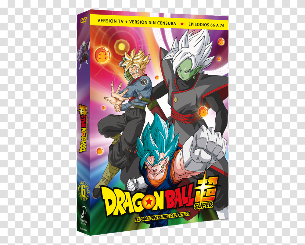 Dragon Ball Super Dvd Box, Comics, Book, Person, Human Transparent Png