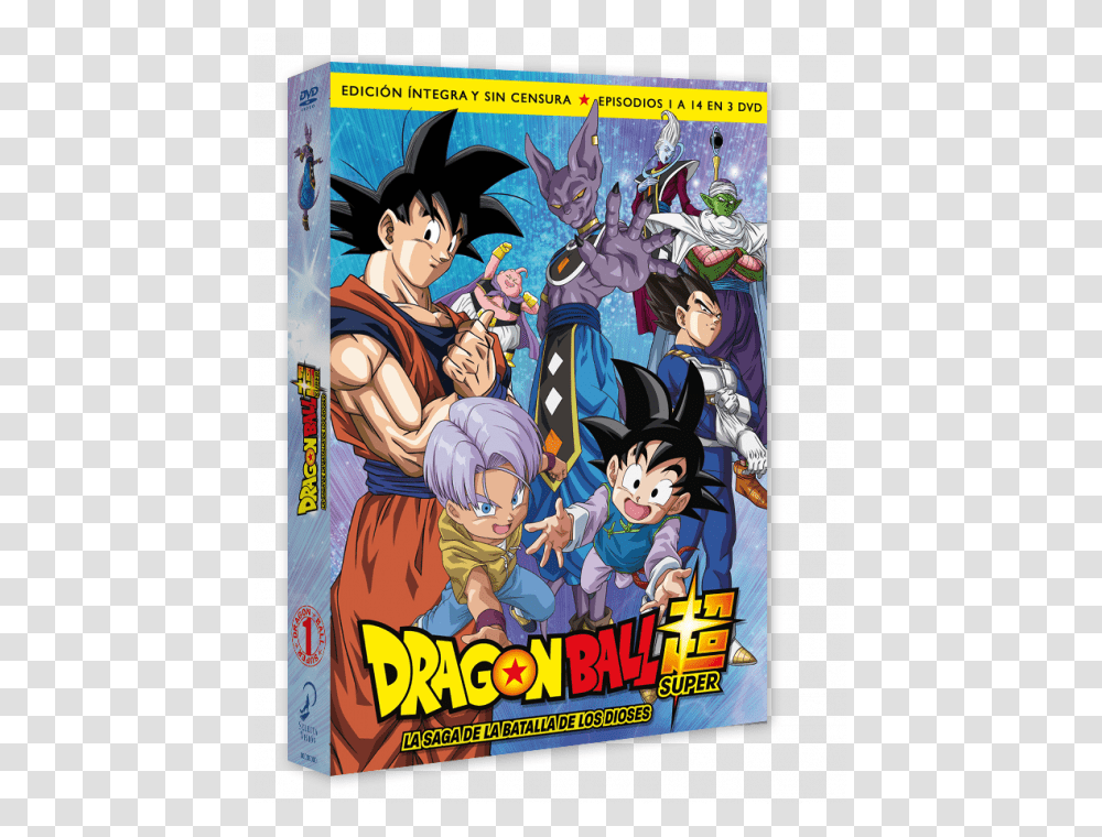 Dragon Ball Super Dvd Box Dragon Ball Super Dvd Part, Comics, Book, Poster, Advertisement Transparent Png