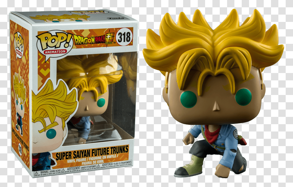 Dragon Ball Super Future Trunks Pop, Person, Human, Food, Toy Transparent Png