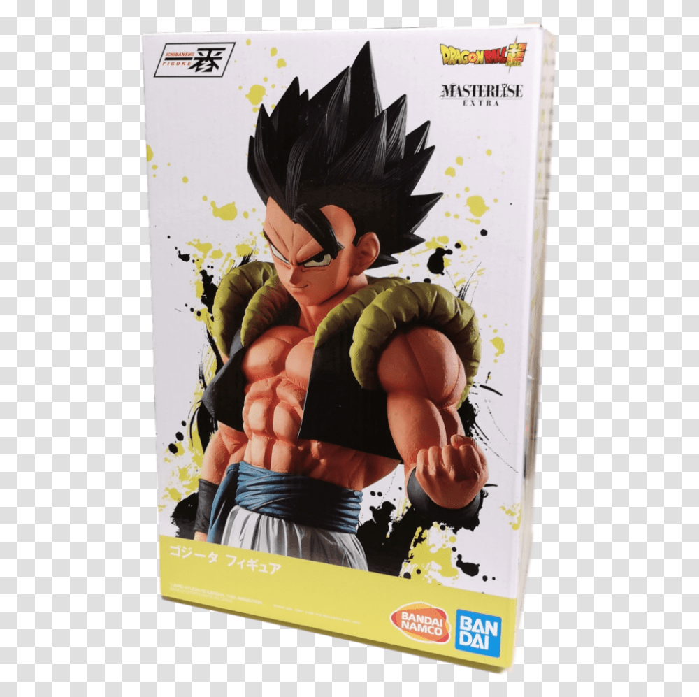 Dragon Ball Super Gogeta 12 Ichibansho Masterlise Extra Figure Extreme Saiyan Gogeta, Person, Art, Toy, Robe Transparent Png