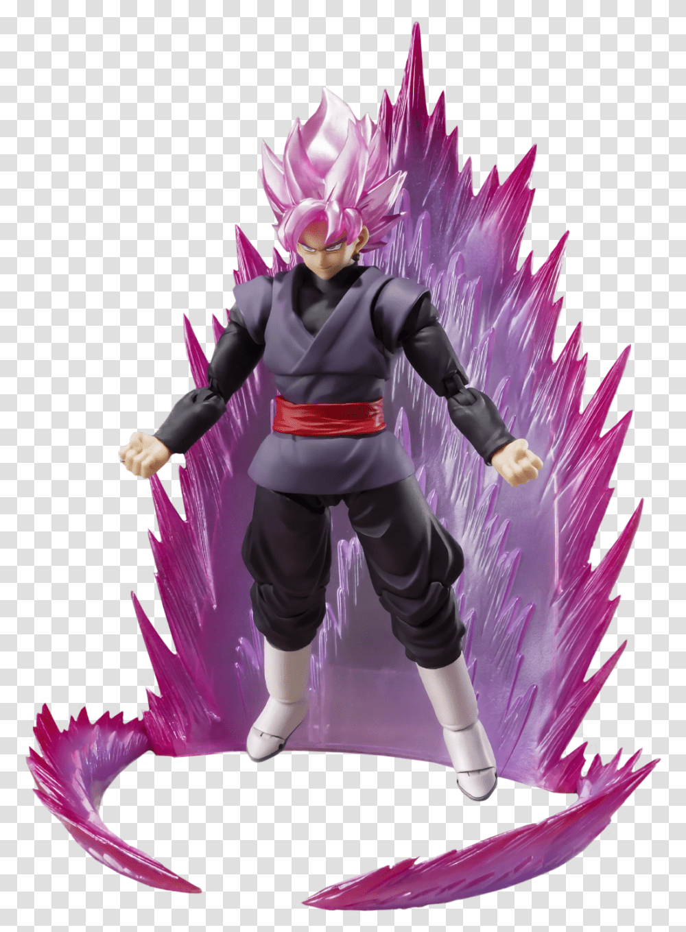 Dragon Ball Super Goku Black Sh Figuarts Sdcc, Figurine, Costume, Person Transparent Png