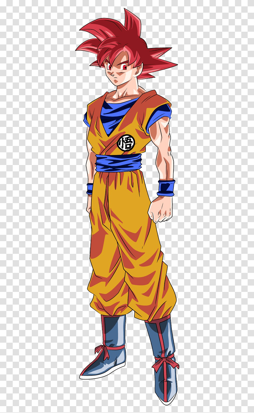 Dragon Ball Super Goku Super Saiyan Divin, Person, Hand, Dress Transparent Png