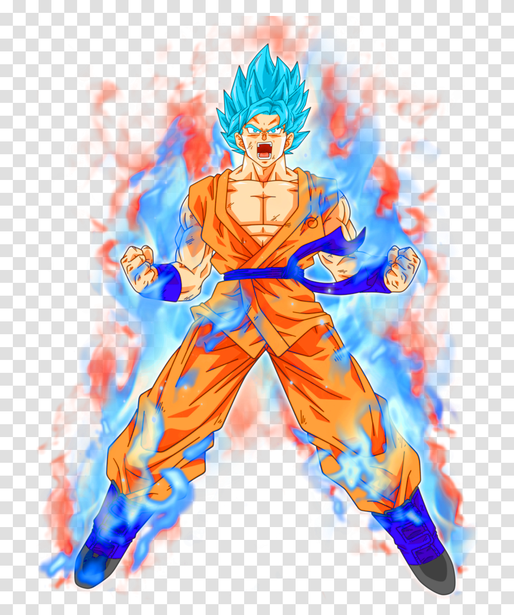 Dragon Ball Super Logo Goku Sper Saiyan Blue Kaioken, Person, Human Transparent Png