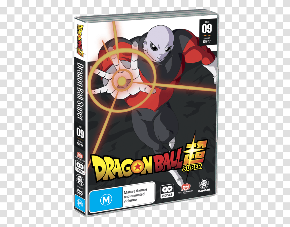 Dragon Ball Super Part 9 Eps 105 117 Dvd, Poster, Advertisement, Book, Comics Transparent Png