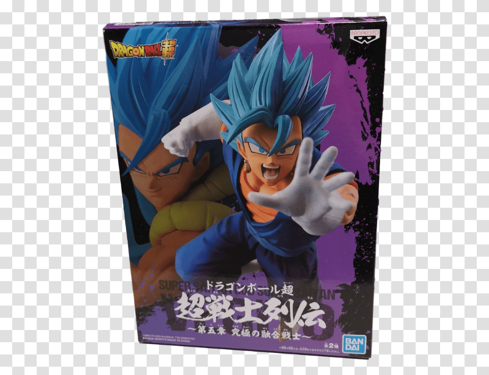 Dragon Ball Super Saiyan God Vegito 8 Chosenshiretsuden Figure, Person, Human, Poster, Advertisement Transparent Png