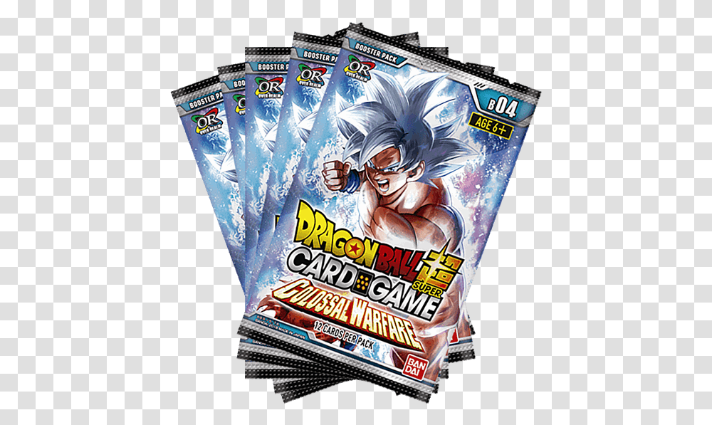 Dragon Ball Super Tcg Colossal Warfare Booster Box Dragon Ball Colossal Warfare, Advertisement, Flyer, Poster, Paper Transparent Png