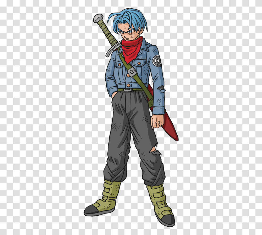 Dragon Ball Super Trunks Normal, Person, Military, Military Uniform, Officer Transparent Png