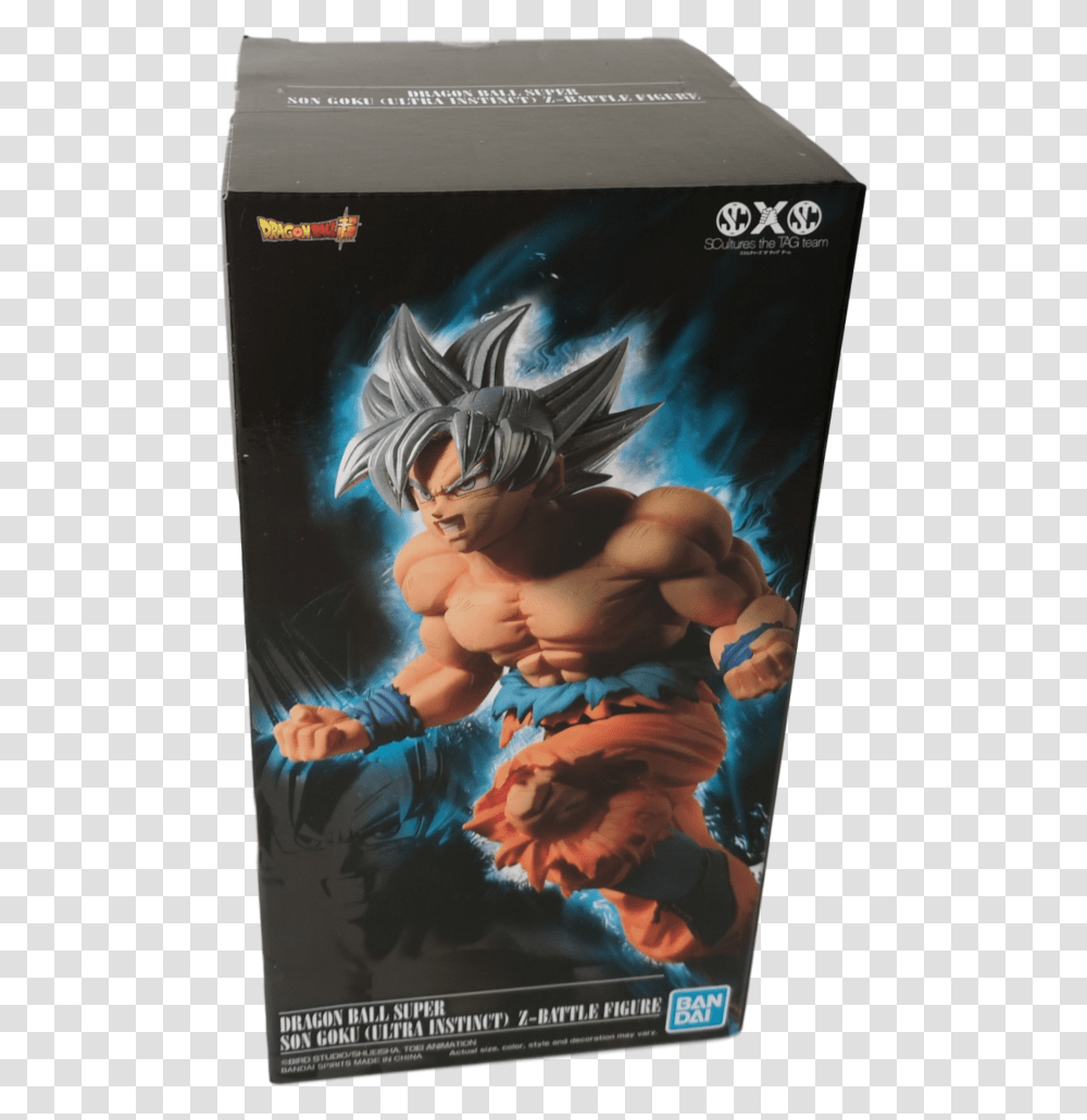Dragon Ball Super Ultra Instinct Goku 7 Z Battle Figure Goku Ui Ichiban Kuji, Person, Human, Book, Comics Transparent Png