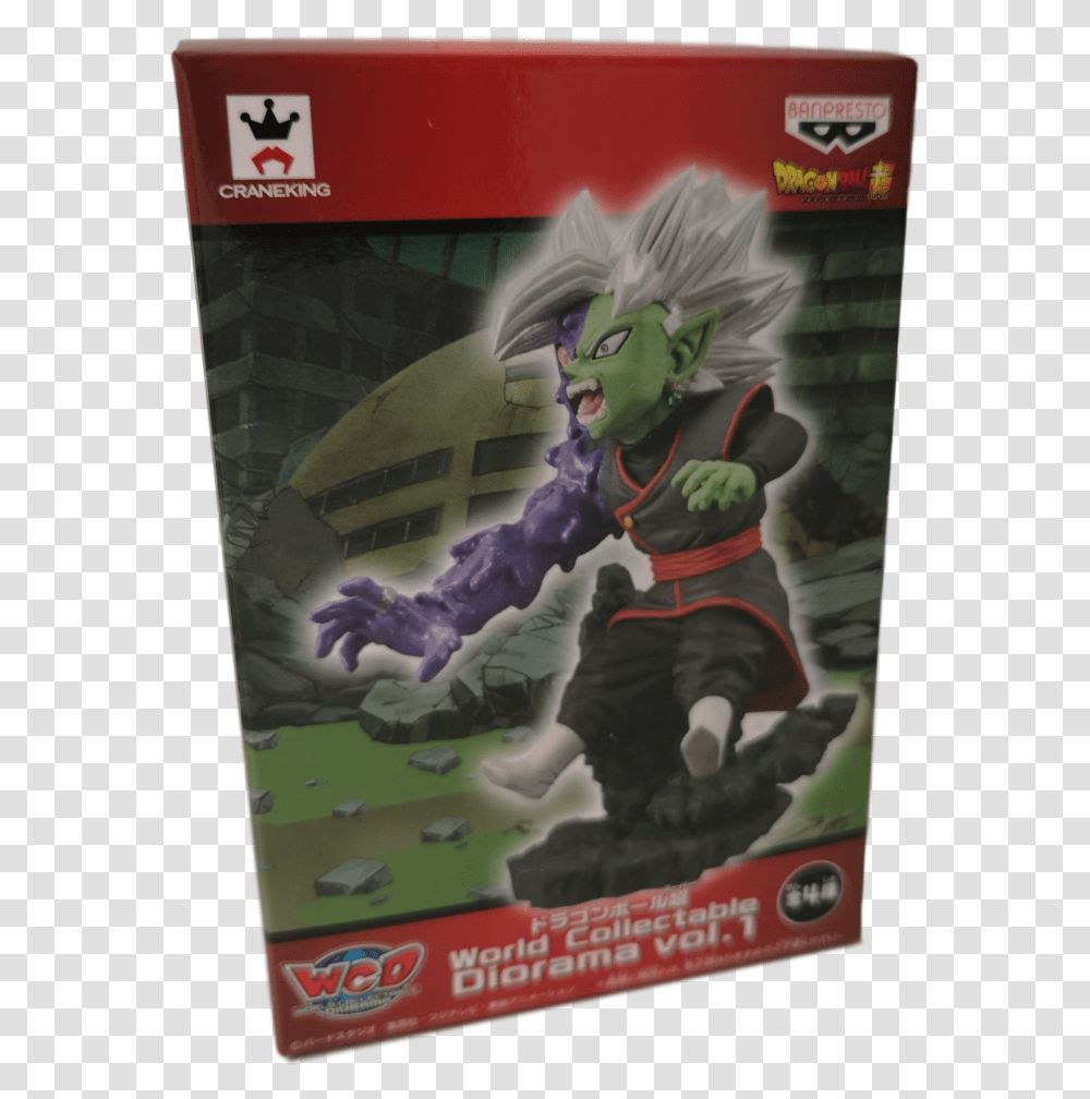 Dragon Ball Super Wcd World Collectable Diorama Vol 1 3 Fused Zamasu, Person, Poster, Advertisement, Legend Of Zelda Transparent Png