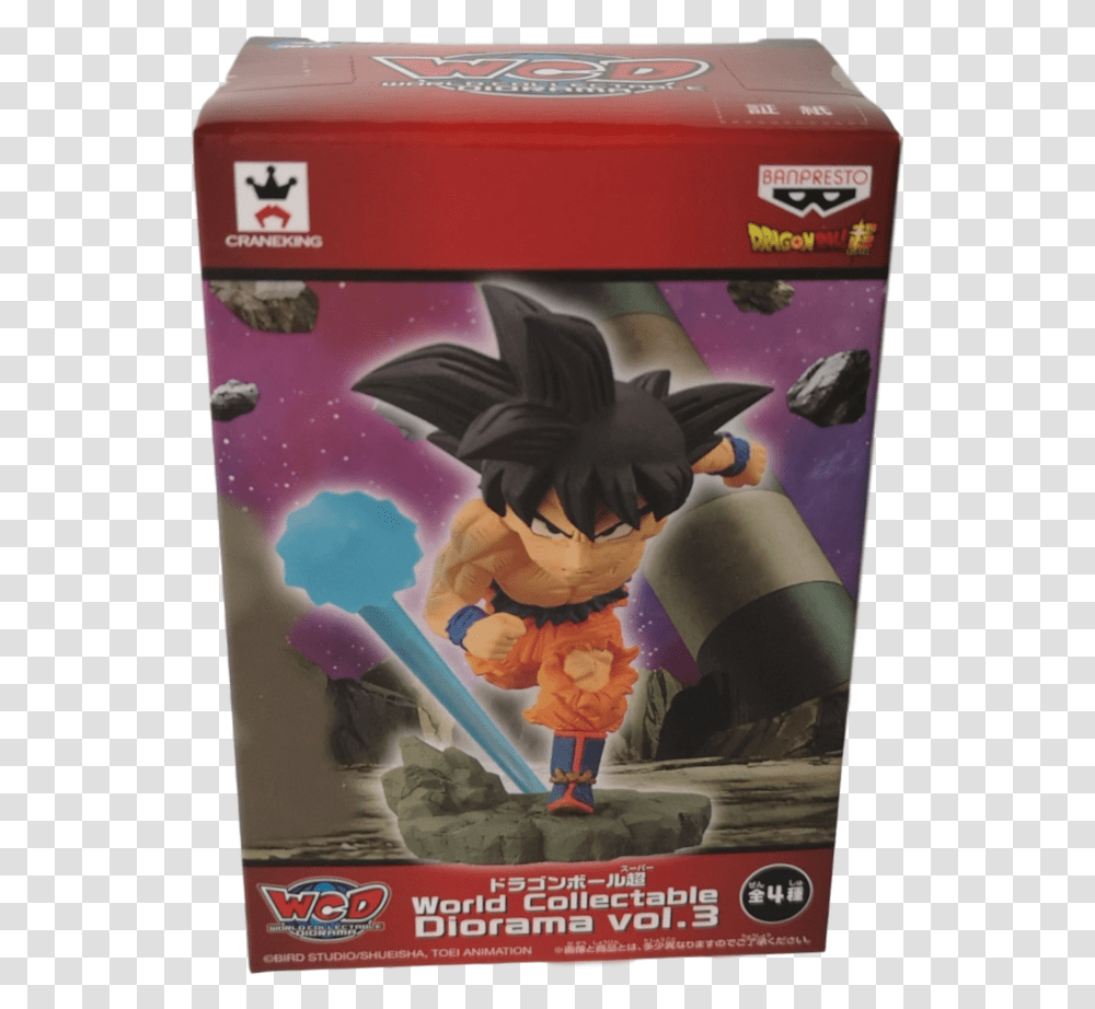 Dragon Ball Super Wcd World Collectable Diorama Vol 3 Goku Goku, Poster, Advertisement, Manga, Comics Transparent Png