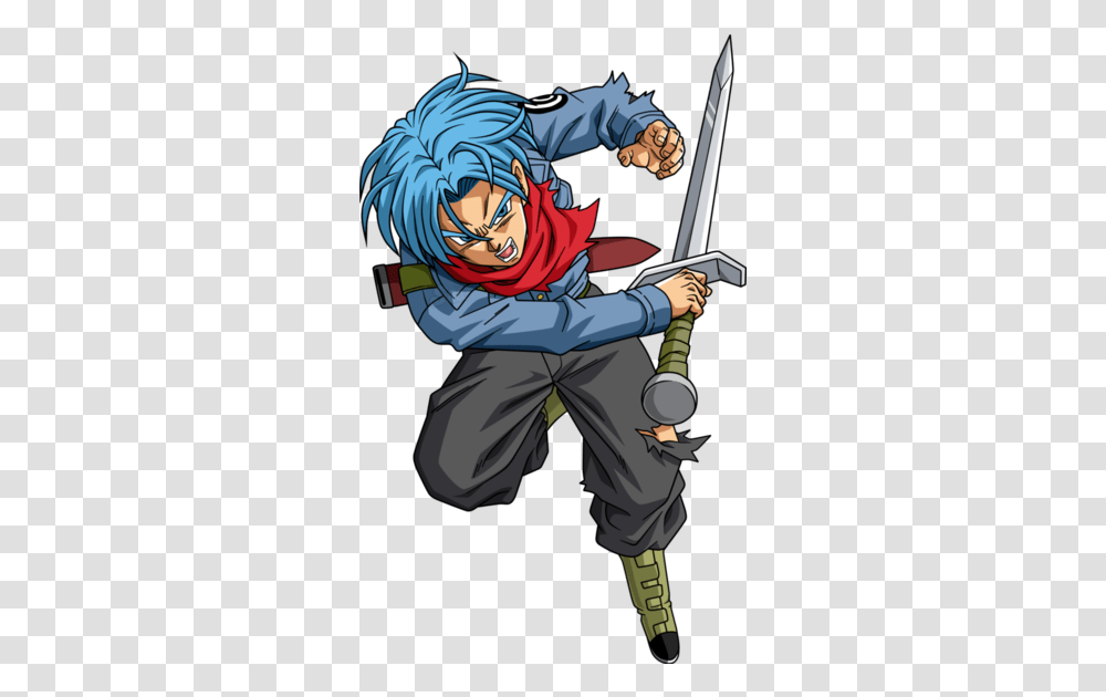 Dragon Ball Trunks Future, Comics, Book, Manga, Duel Transparent Png