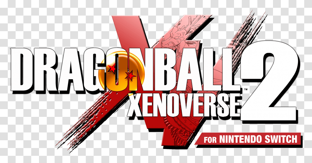 Dragon Ball Xenoverse 2 For Nintendo Switch Logo Dragon Ball Xenoverse Logo, Text, Word, Alphabet, Paper Transparent Png