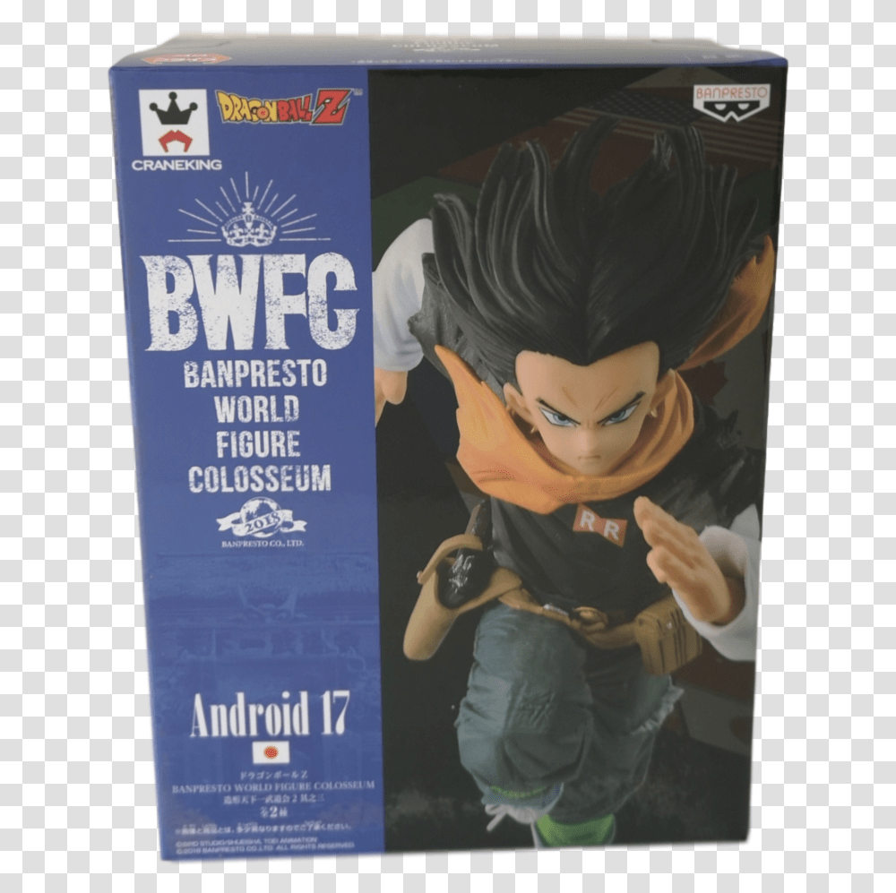 Dragon Ball Z Android 17 Normal Colour Dragon Ball Z World Figure Colosseum 2 Vol 3 Android 17, Person, Human, Book, Poster Transparent Png