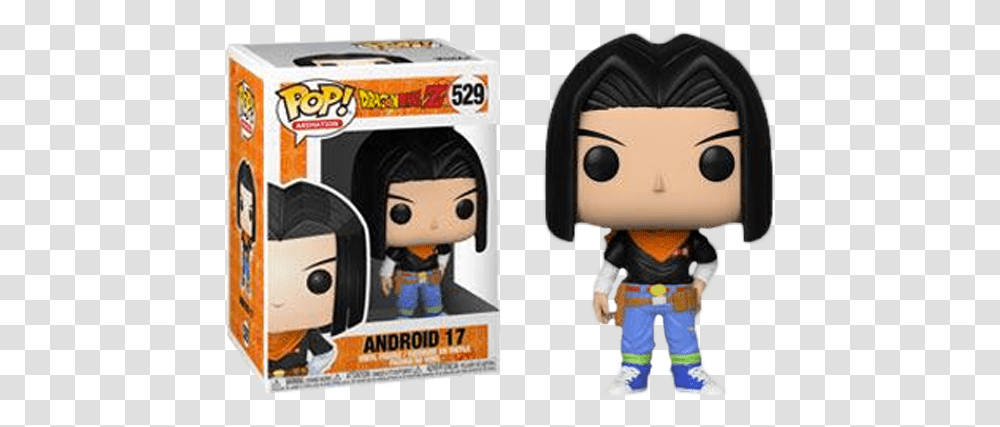 Dragon Ball Z Android 17 Pop Vinyl Figure Funko Pop Dragon Ball Androides, Toy, Figurine, Plush, Doll Transparent Png