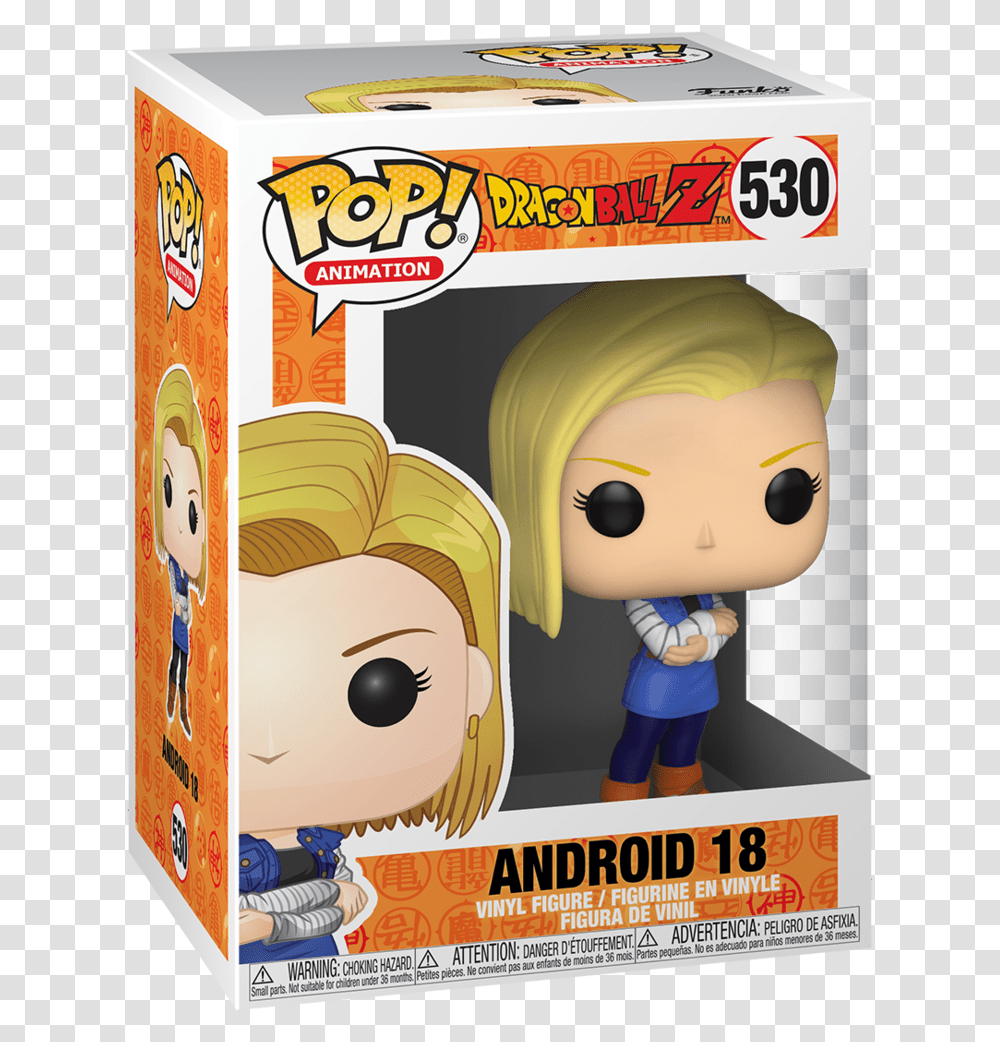 Dragon Ball Z Android 18 Funko Pop, Plant, Food, Poster, Advertisement Transparent Png
