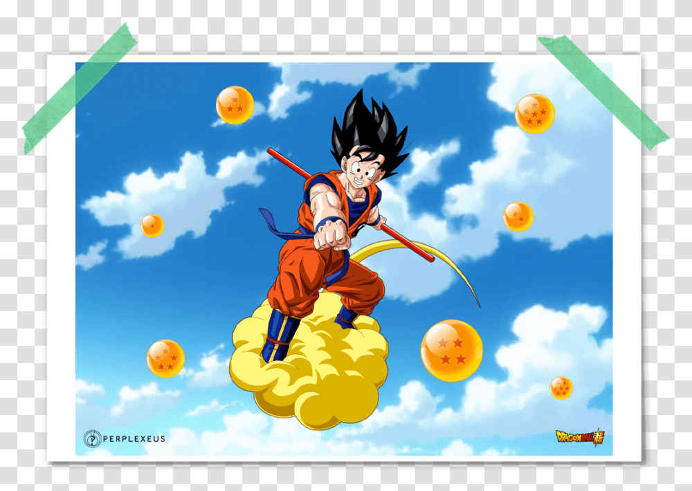 Dragon Ball Z Balls Art Clipart Goku Dragon Ball Z Balls, Comics, Book, Manga, Person Transparent Png