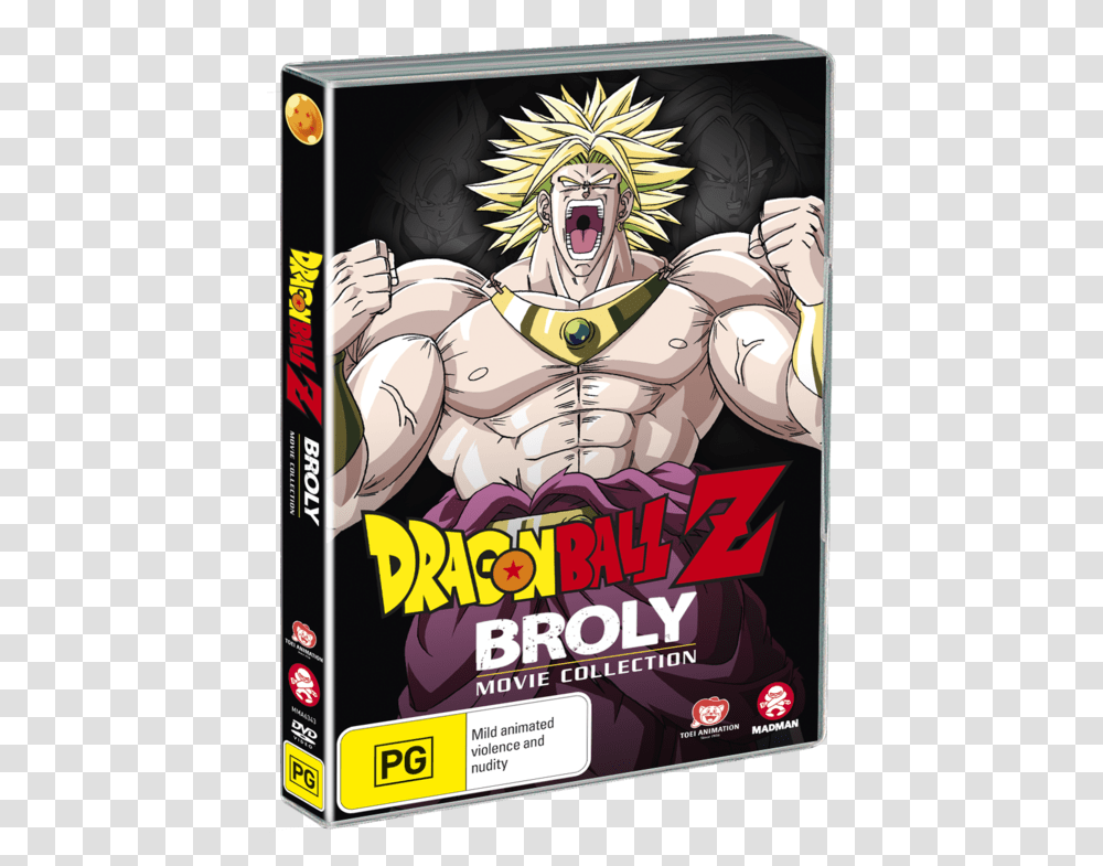 Dragon Ball Z Broly Movie Collection Dvd, Poster, Advertisement, Comics, Book Transparent Png