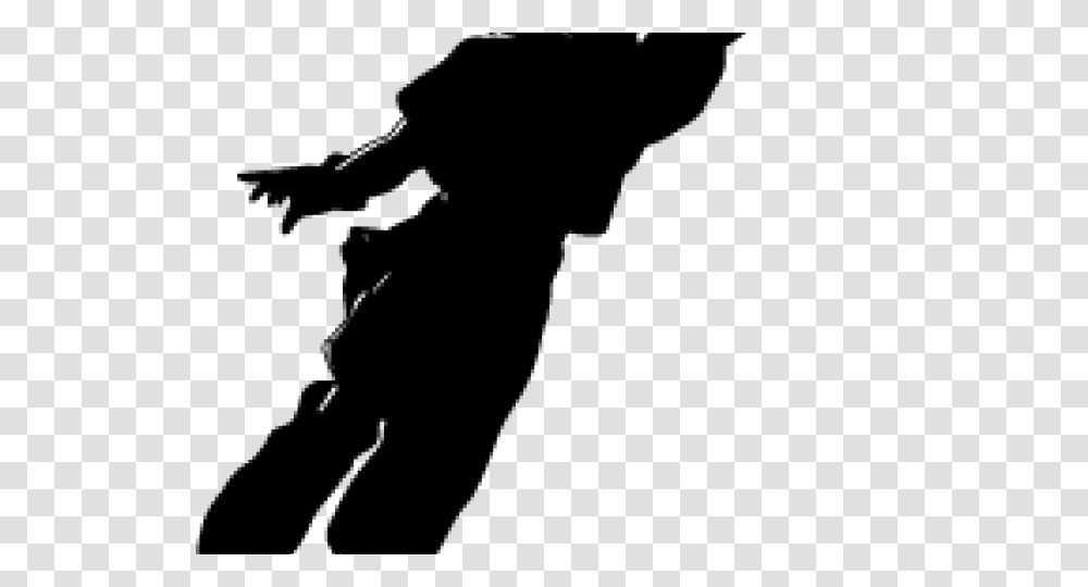 Dragon Ball Z Clipart Silhouette, Ninja, Astronaut, Hand, Kicking Transparent Png