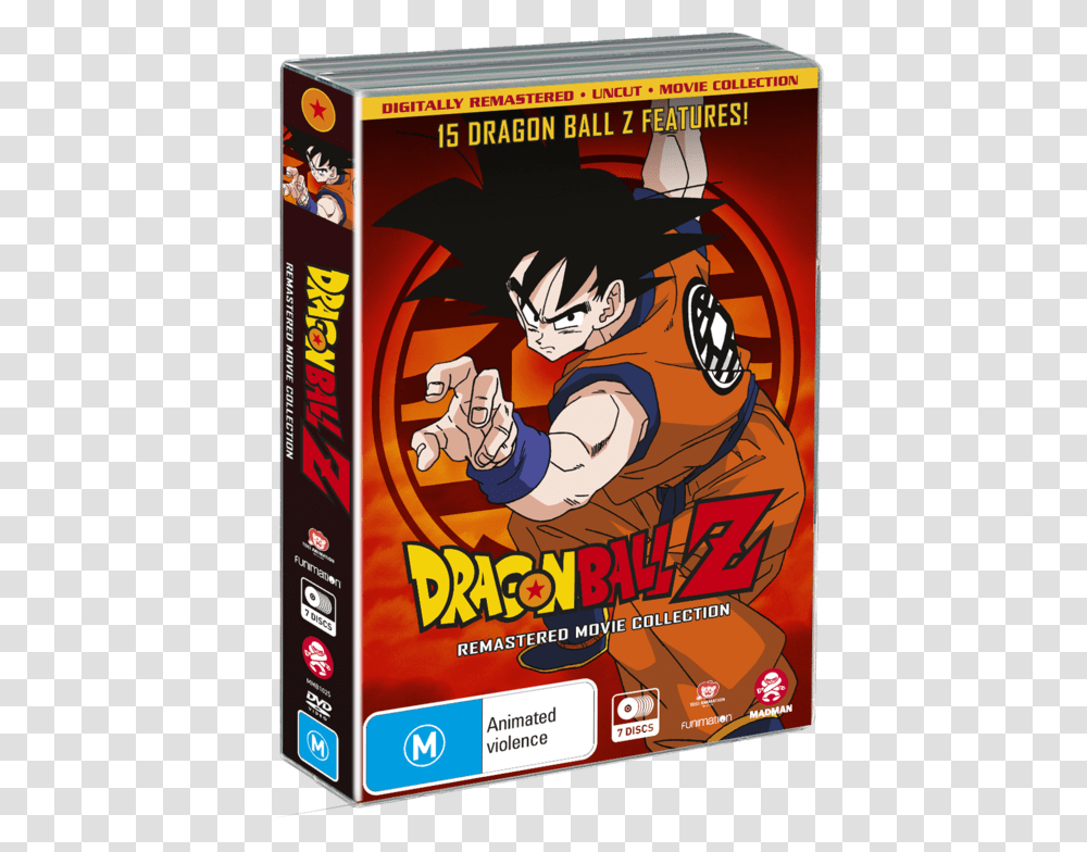 Dragon Ball Z Complete Movie Collection Dvd, Poster, Advertisement, Hand, Person Transparent Png
