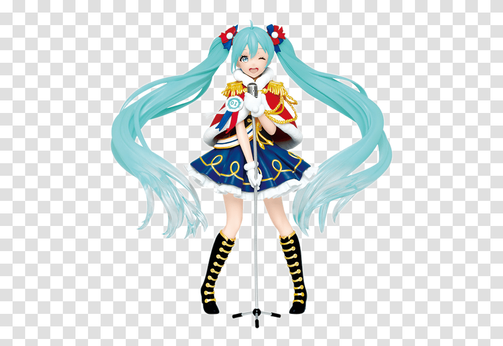 Dragon Ball Z Dokkan Battle Super Saiyan 2 Gok - Let's Go Hatsune Miku Winter Live Figure, Costume, Art, Angel, Doll Transparent Png