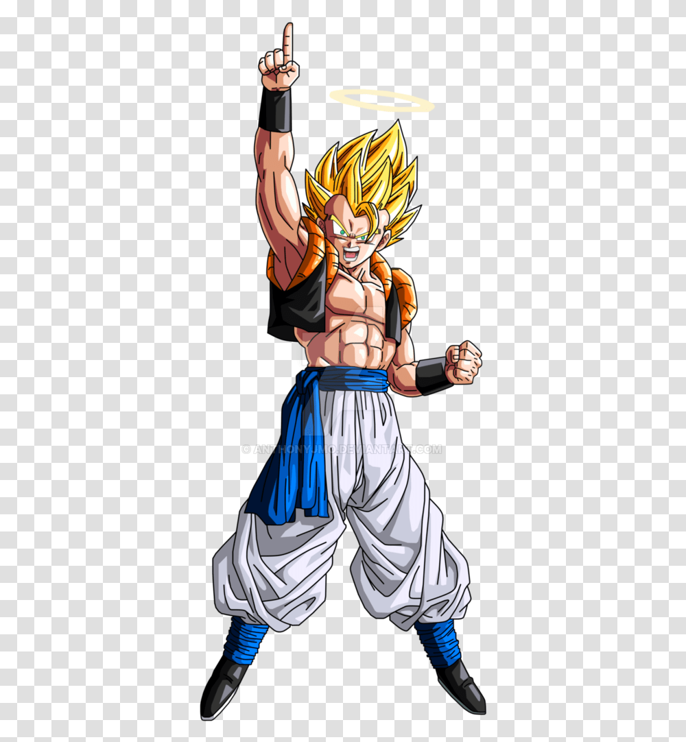 Dragon Ball Z Gogeta, Comics, Book, Person, Human Transparent Png