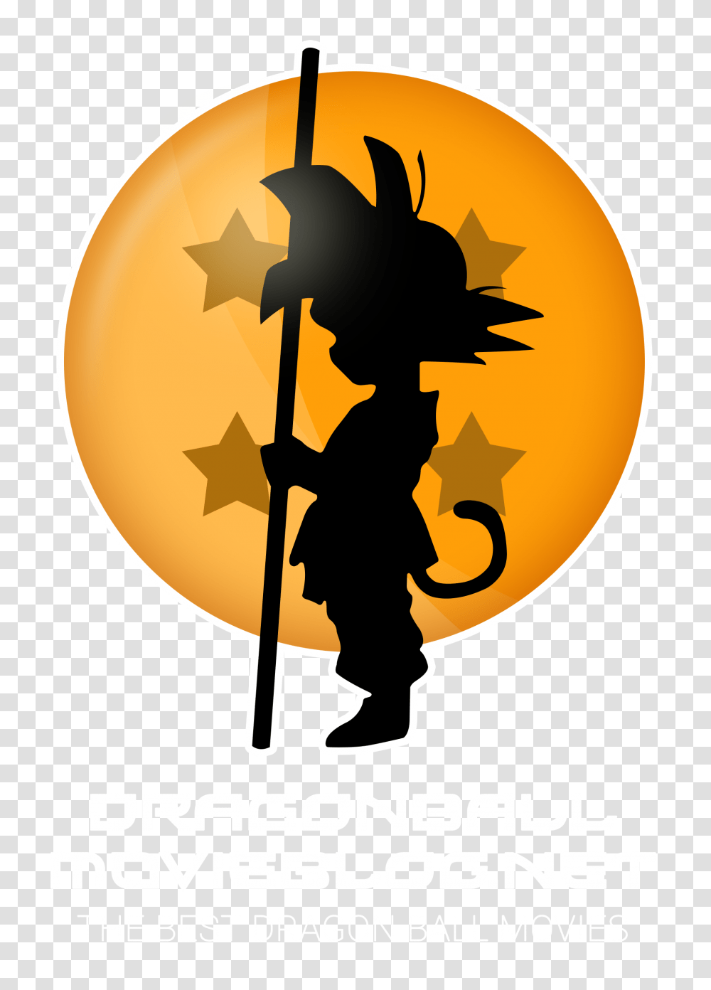 Dragon Ball Z Goku Silhouette, Symbol, Emblem Transparent Png
