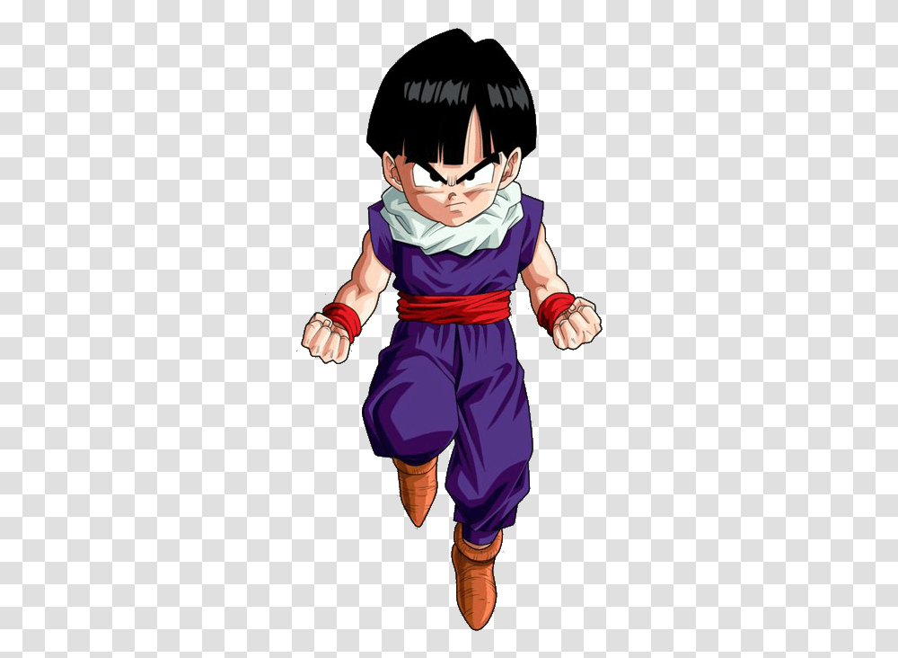 Dragon Ball Z Kid Gohan Dragon Ball Z Kid Gohan, Costume, Person, Performer, Book Transparent Png