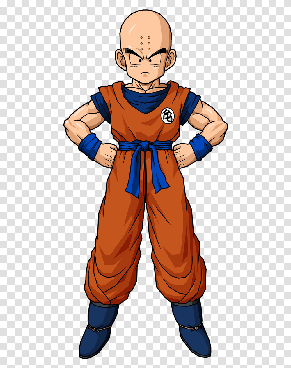 Dragon Ball Z Krillin Image With Krillin Dragon Ball Z, Costume, Person, Clothing, Hand Transparent Png