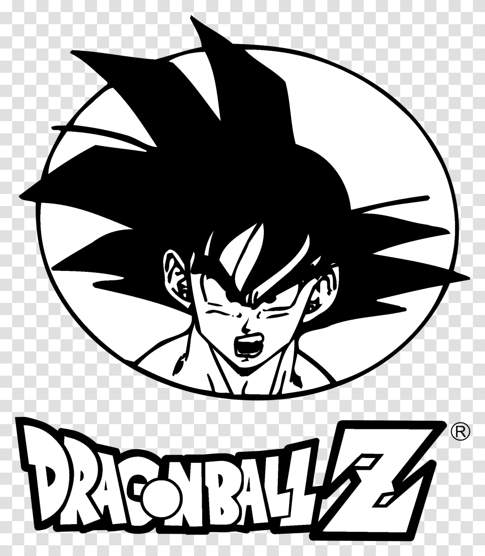 Dragon Ball Z Logo, Poster, Advertisement, Stencil Transparent Png