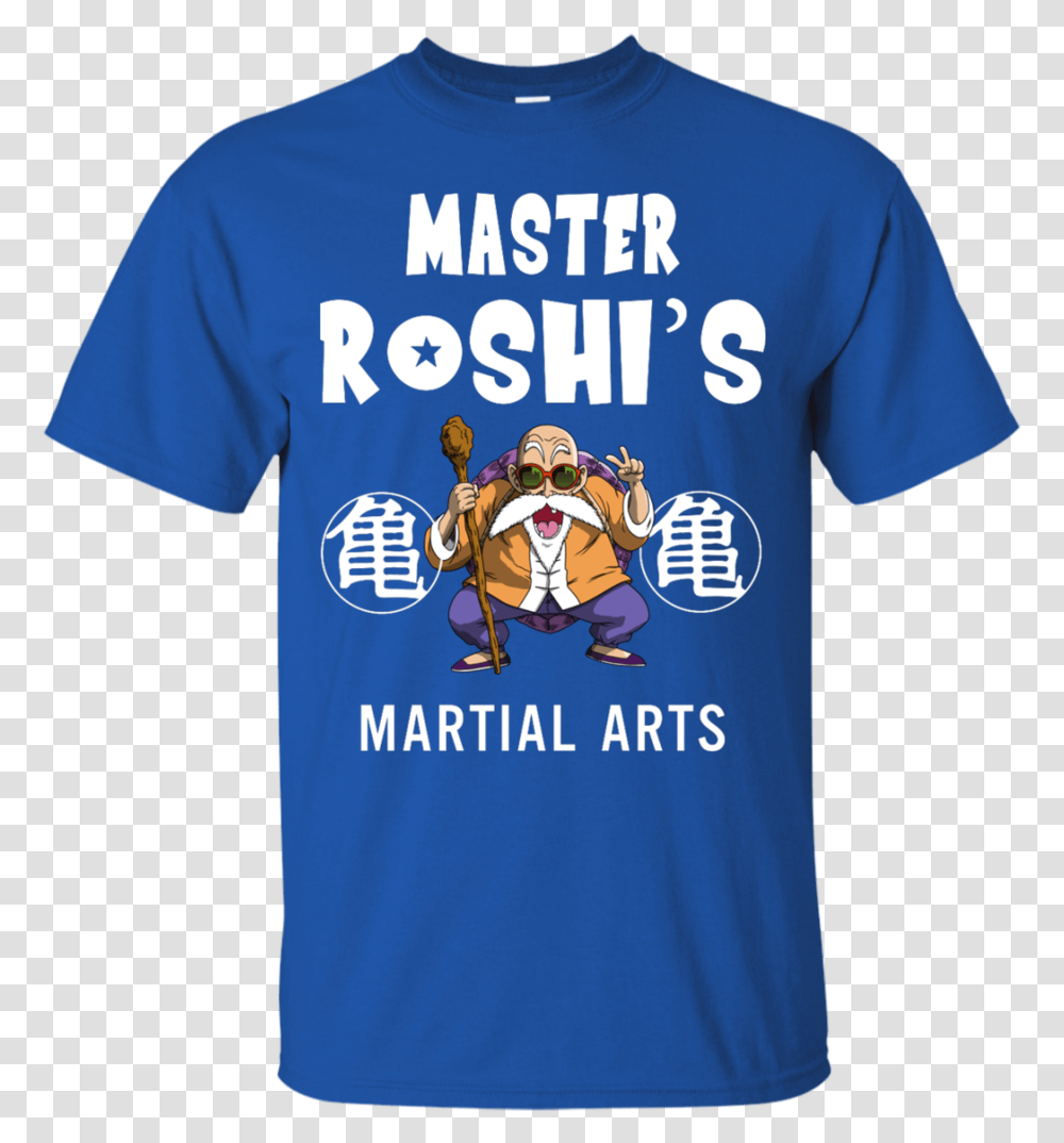 Dragon Ball Z Master Roshi's Dojo T Shirt Teeevercom Active Shirt, Clothing, Apparel, T-Shirt, Person Transparent Png