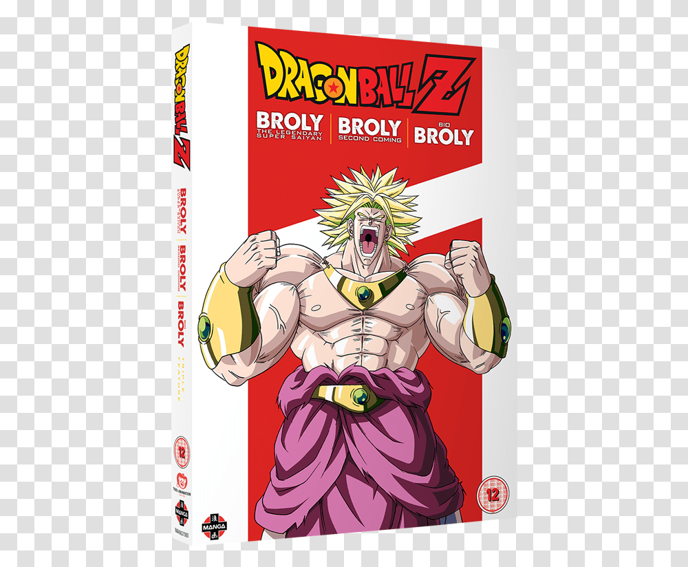 Dragon Ball Z Movie Dbz Legendary Super Saiyan Broly, Comics, Book, Poster, Advertisement Transparent Png
