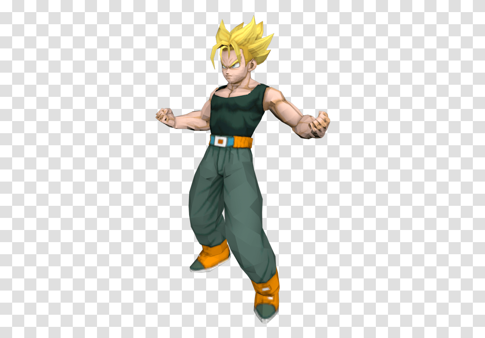 Dragon Ball Z Sagas Trunks, Person, Costume, Face Transparent Png
