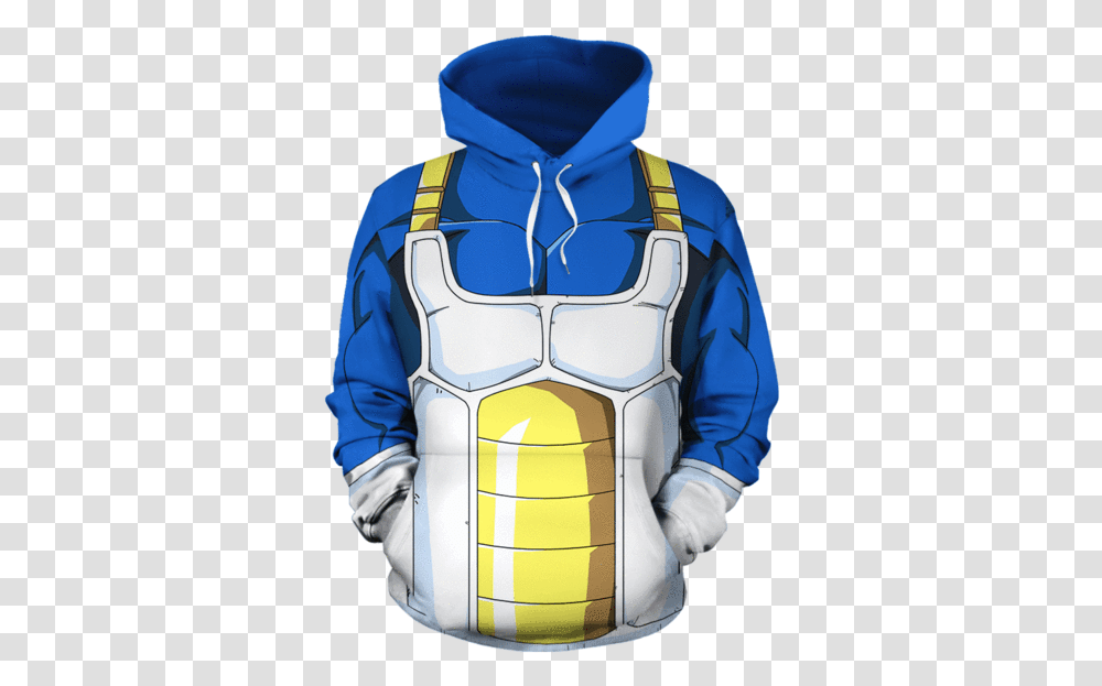 Dragon Ball Z Saiyan Armor Hoodie, Sweatshirt, Sweater, Soccer Ball Transparent Png