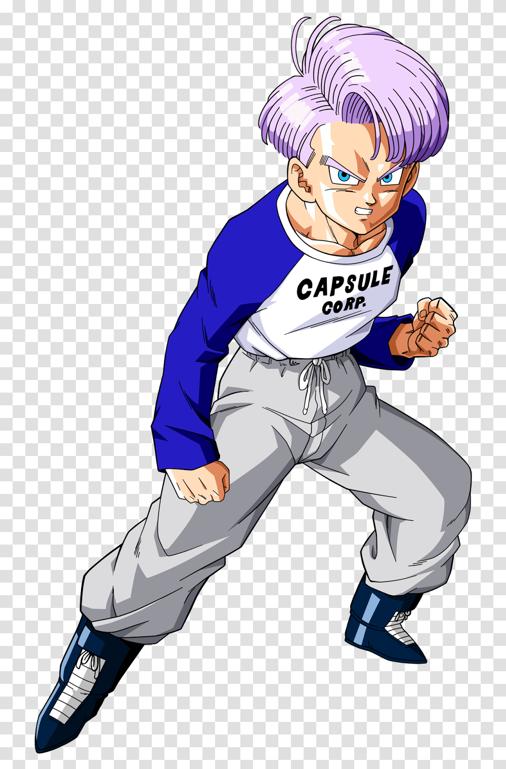 Dragon Ball Z Trunks Clipart Download History Of Trunks Trunks, Sleeve, Person, Long Sleeve Transparent Png
