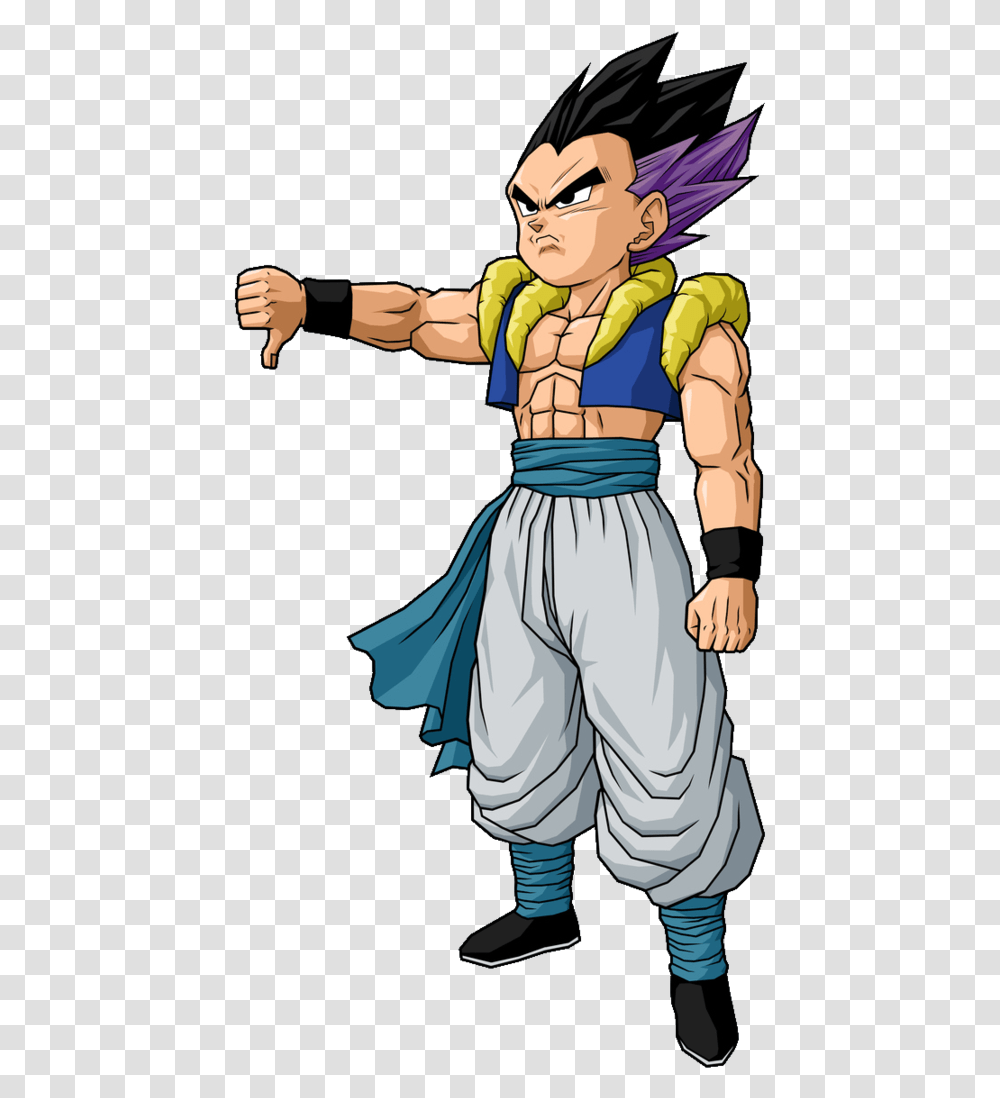 Dragon Ball Z Wallpapers Normal Gotenks Dragon Ball Gotenks, Person, Hand, Book, People Transparent Png