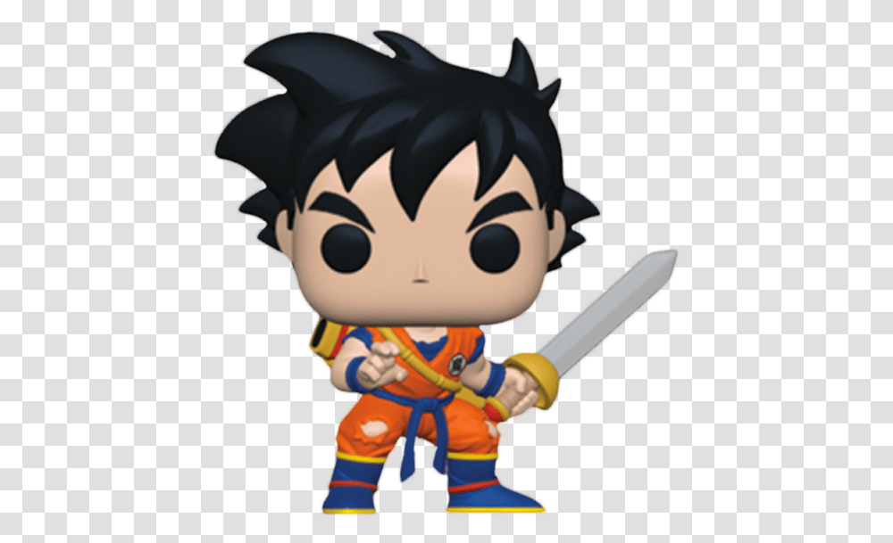 Dragon Ball Z Young Gohan With Sword Us Exclusive Pop Vinyl Figure Funko Pop Dragon Ball, Toy, Doll Transparent Png