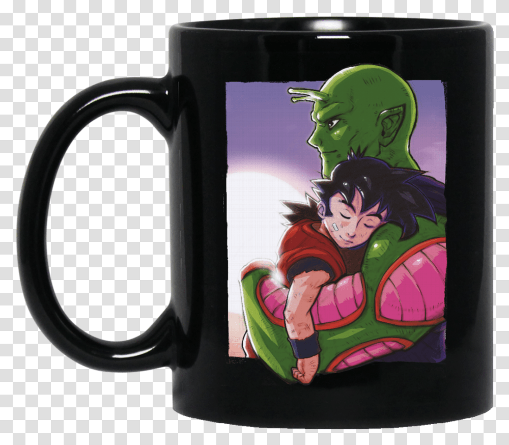 Dragon Balls Piccolo Mug Father Amp Son Coffe Mug Tea K Pop Mugs, Coffee Cup, Person, Human, Stein Transparent Png
