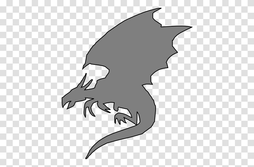 Dragon Black And Grey Clip Art For Web, Axe, Tool, Hook, Claw Transparent Png