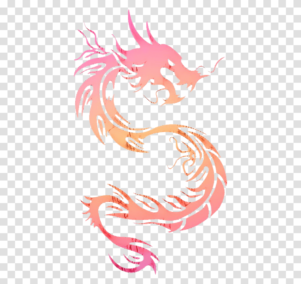 Dragon Bloodydragon Tattoo Design Colorful Dragon Tattoo Simple Chinese, Poster, Advertisement Transparent Png