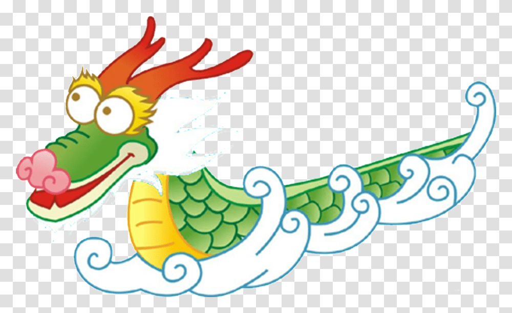 Dragon Boat Festival Cartoon Dragon Boat High Definition, Coffee Cup Transparent Png