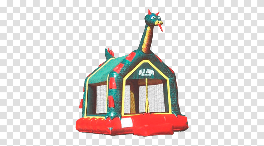Dragon Bounce House Bounce House Dragon, Inflatable, Birthday Cake, Dessert, Food Transparent Png
