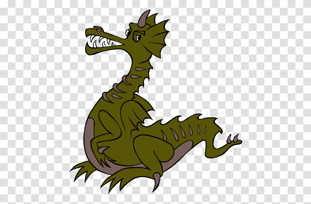 Dragon Clipart Medieval Dragon, Reptile, Animal, Crocodile, Alligator Transparent Png