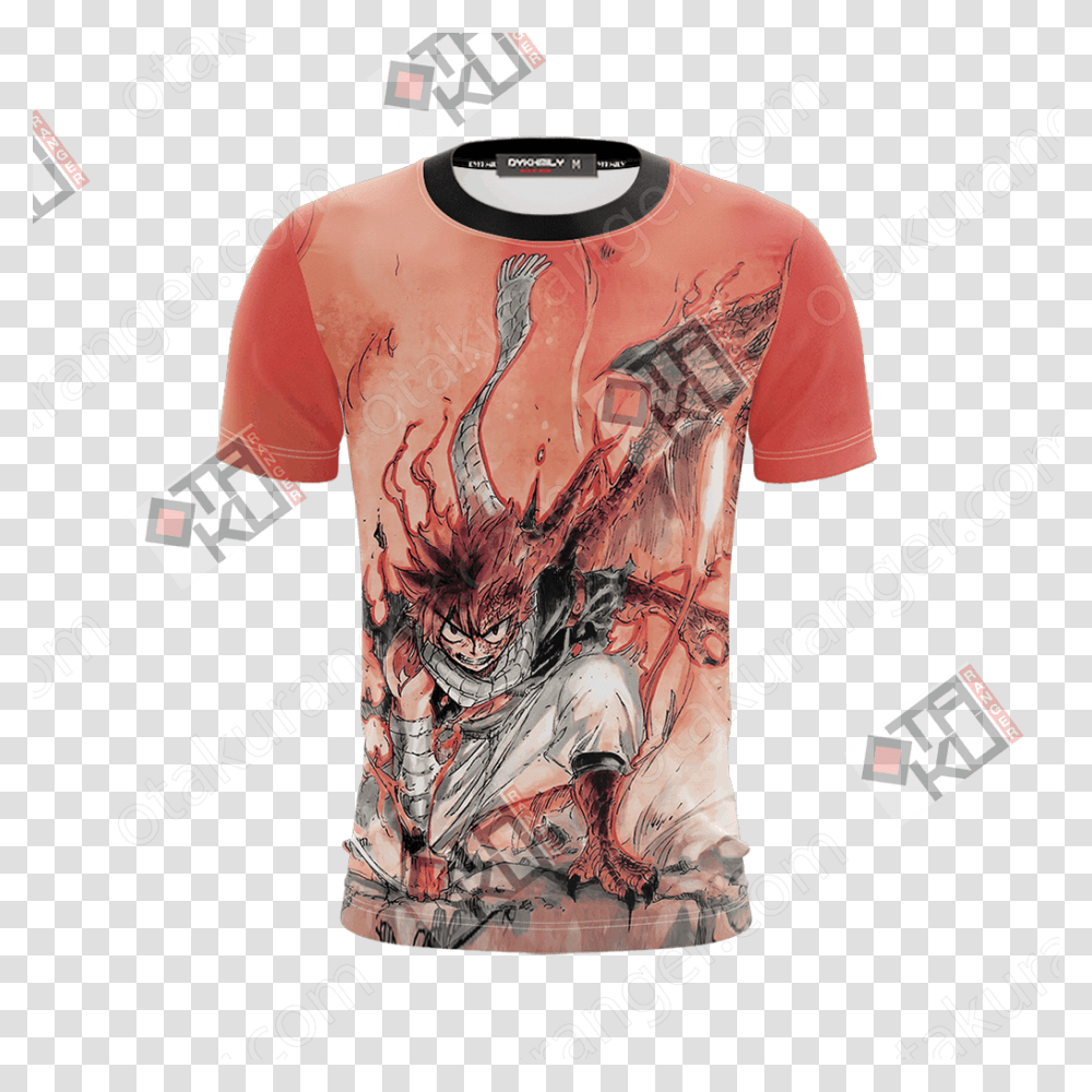 Dragon Cry Natsu Dragneel Unisex 3d T Shirt Star Platinum Shirt, Apparel, T-Shirt Transparent Png