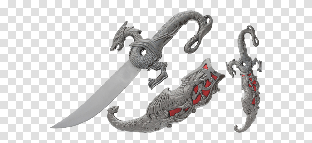 Dragon Dagger, Knife, Blade, Weapon, Weaponry Transparent Png