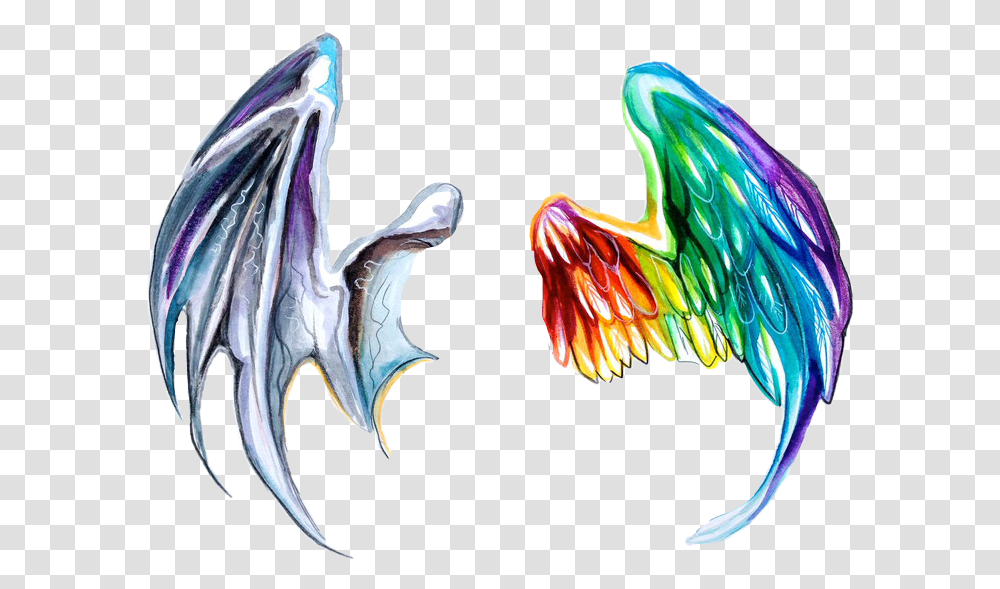 Dragon Dragons Dragonwings Dragonwing Angel Anegls Dragon Angel Wing, Ornament, Bird, Animal Transparent Png
