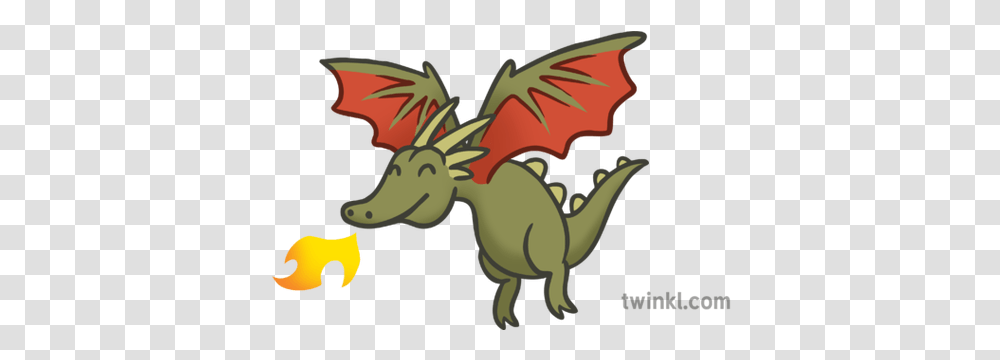 Dragon Emoji Symbol Sms Mythical Creature Illustration Twinkl Dragon, Animal Transparent Png