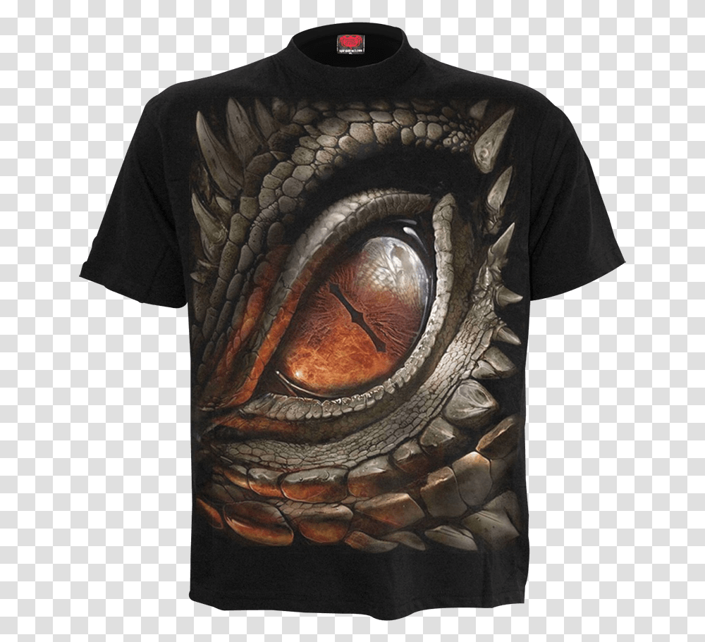 Dragon Eye T Shirt Mens Dragon T Shirt, Skin, Apparel, Person Transparent Png
