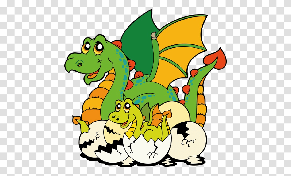 Dragon Family Clipart Transparent Png