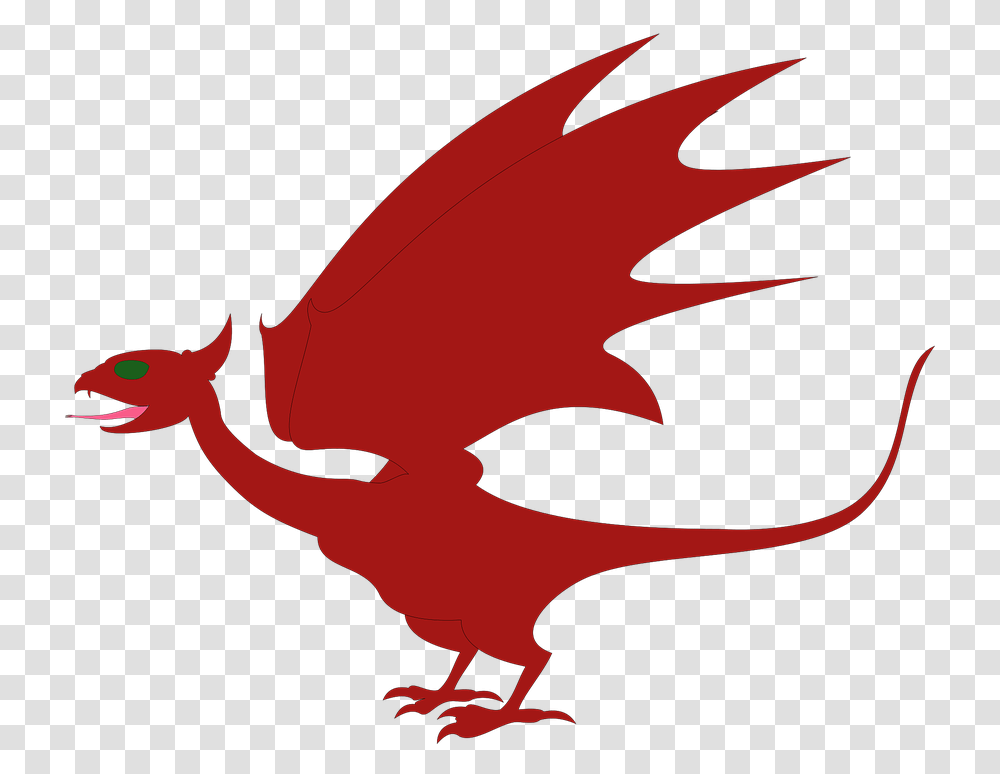 Dragon Fantasy Vector Free Vector Graphic On Pixabay Fictional Character, Bird, Animal, Logo, Symbol Transparent Png